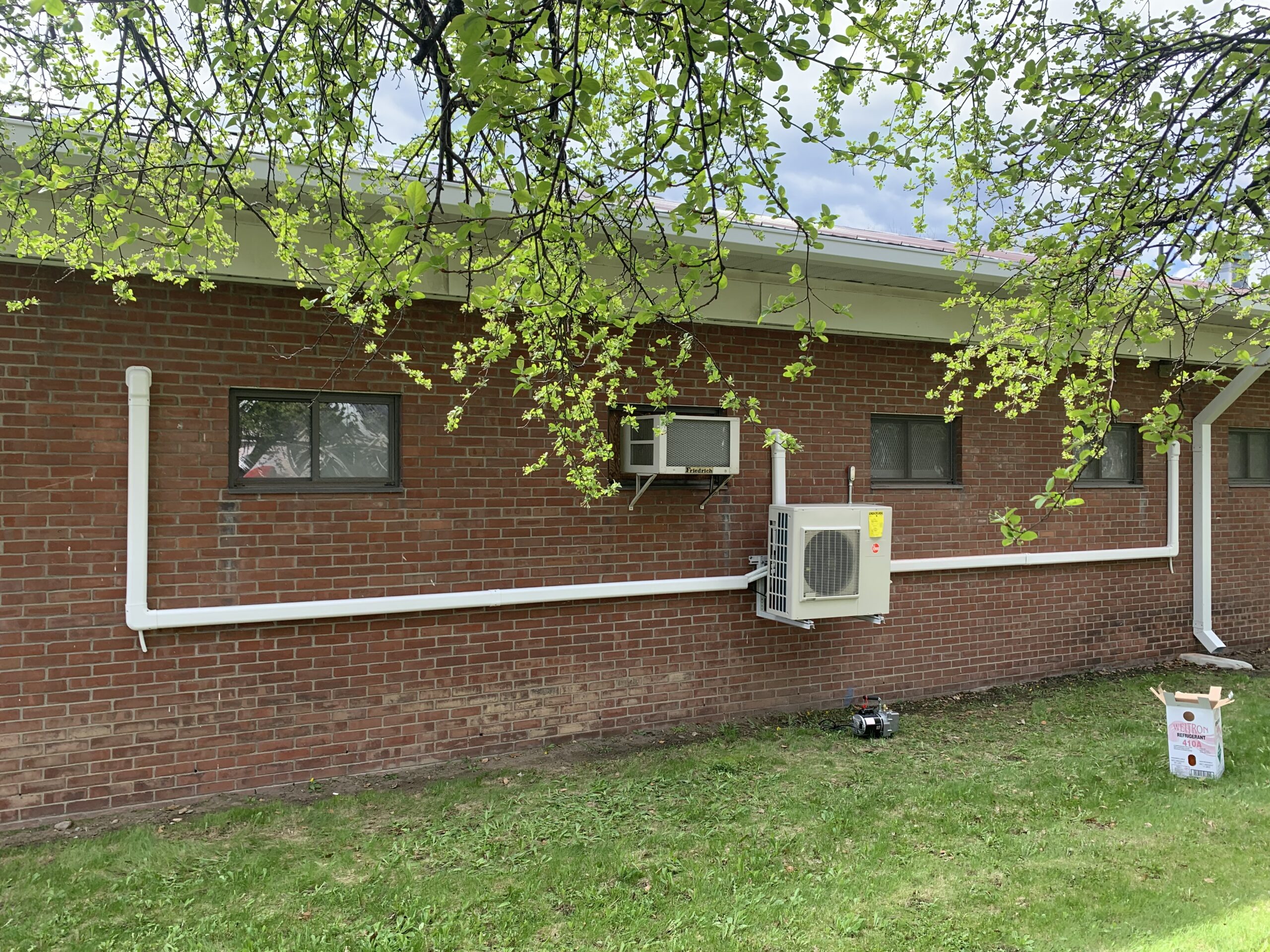 Flux Contractor Demo AC maintenance work