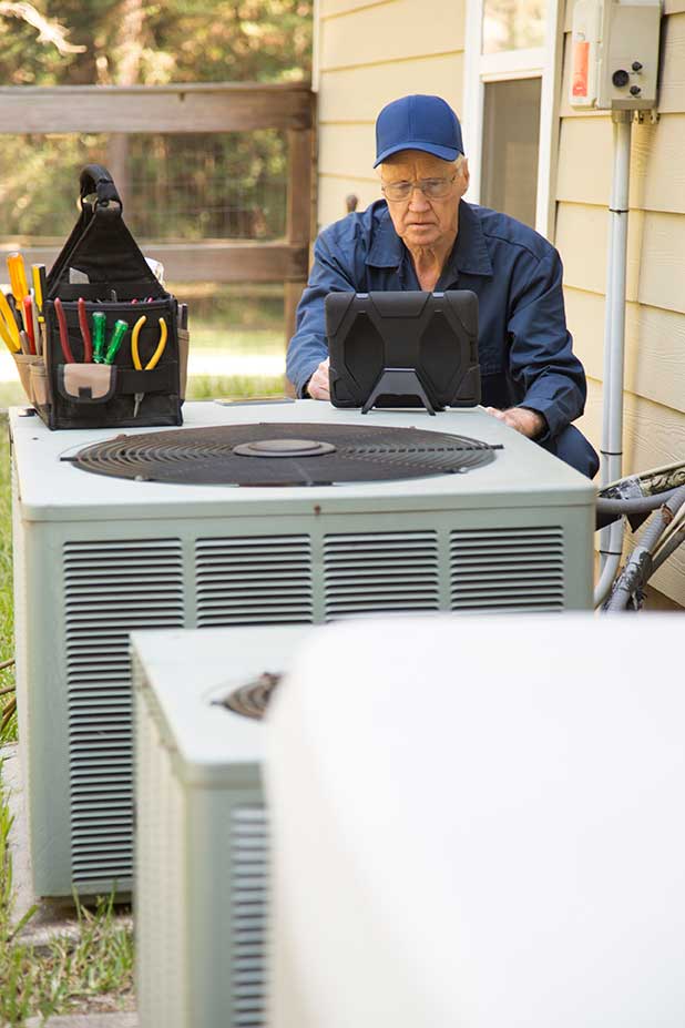 Flux Contractor Demo HVAC installation work